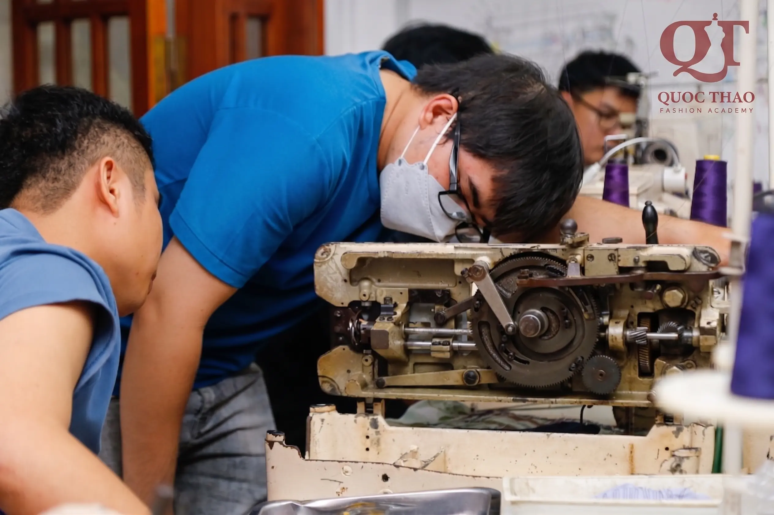Thực hành bảo trì máy may 5