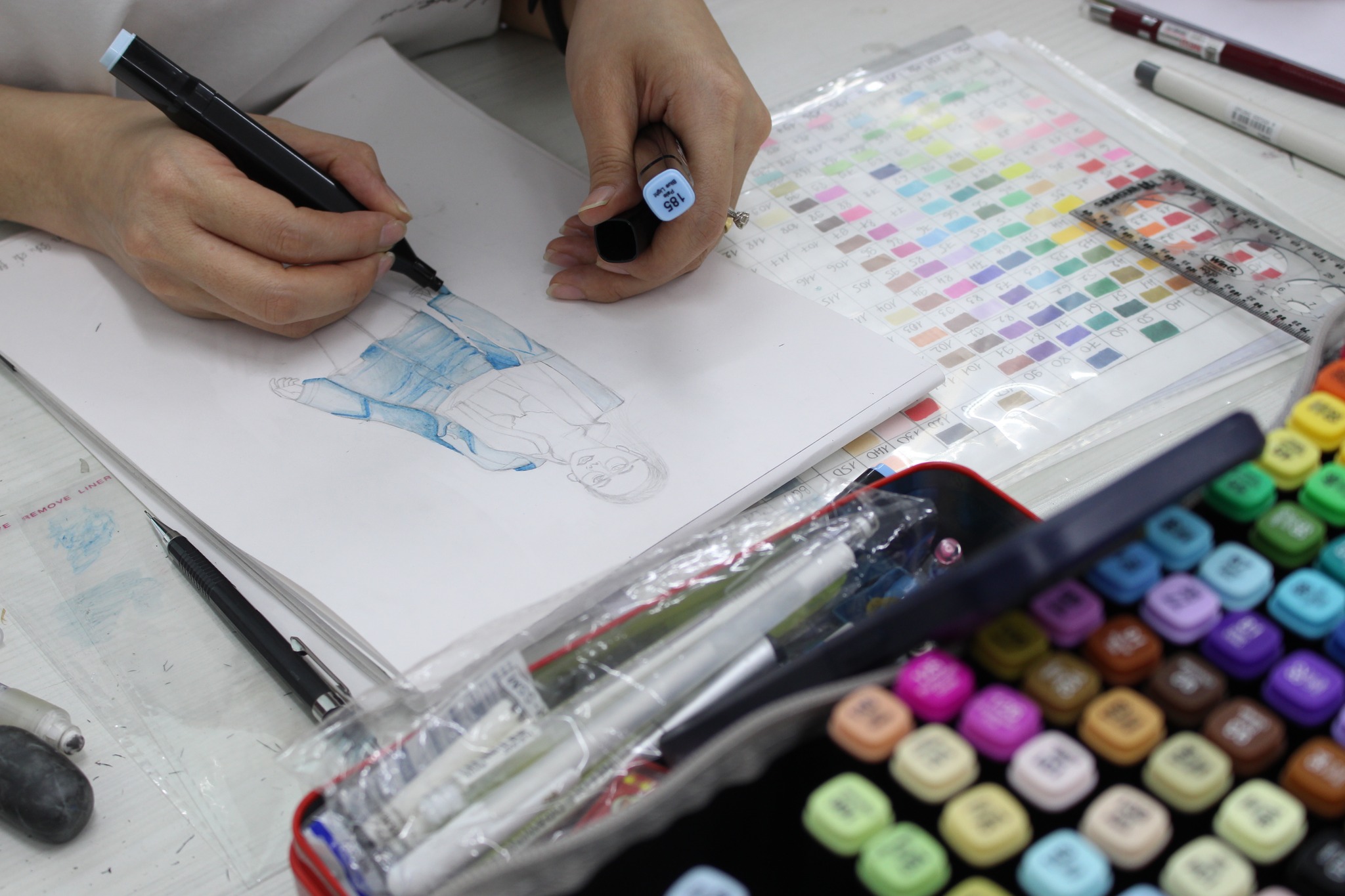 🎨✨ LỚP VẼ DIỄN HỌA THỜI TRANG ✨🎨
